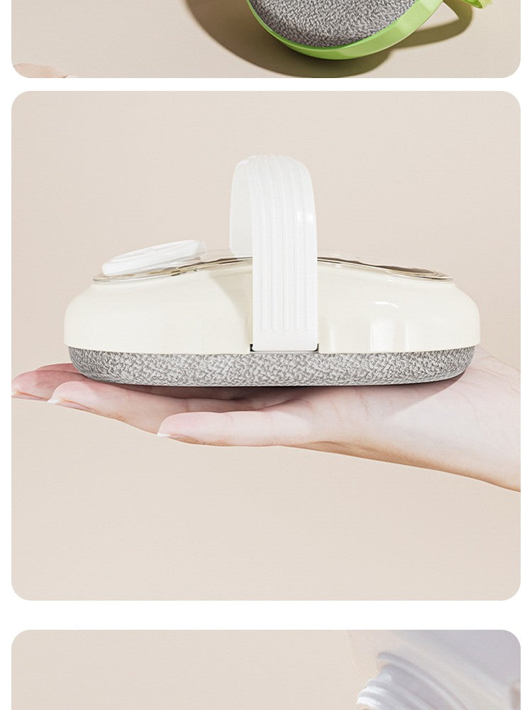 Long Handle Press Dispensing Bath Brush Soft Hair Scrub Mud Back Wiping Body Washing Tool