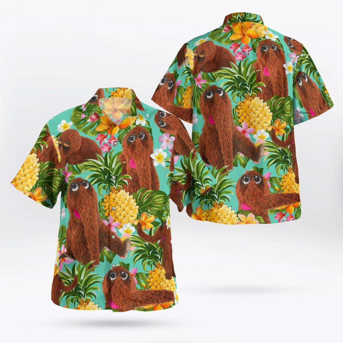 Harajuku Anime 3D Elmo Shirt Hawaiian Shirt Men's Summer Short sleeved Shirt Men's Shirt 2024 Plus Size 3xlshirt Chemistry Homme