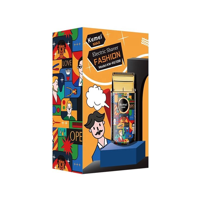 Kemei Single Blade Electric Shaver For Men Beard Stubble Wet Dry Electric Razor Washable Facial Shaving Machine Rechargeable Usb