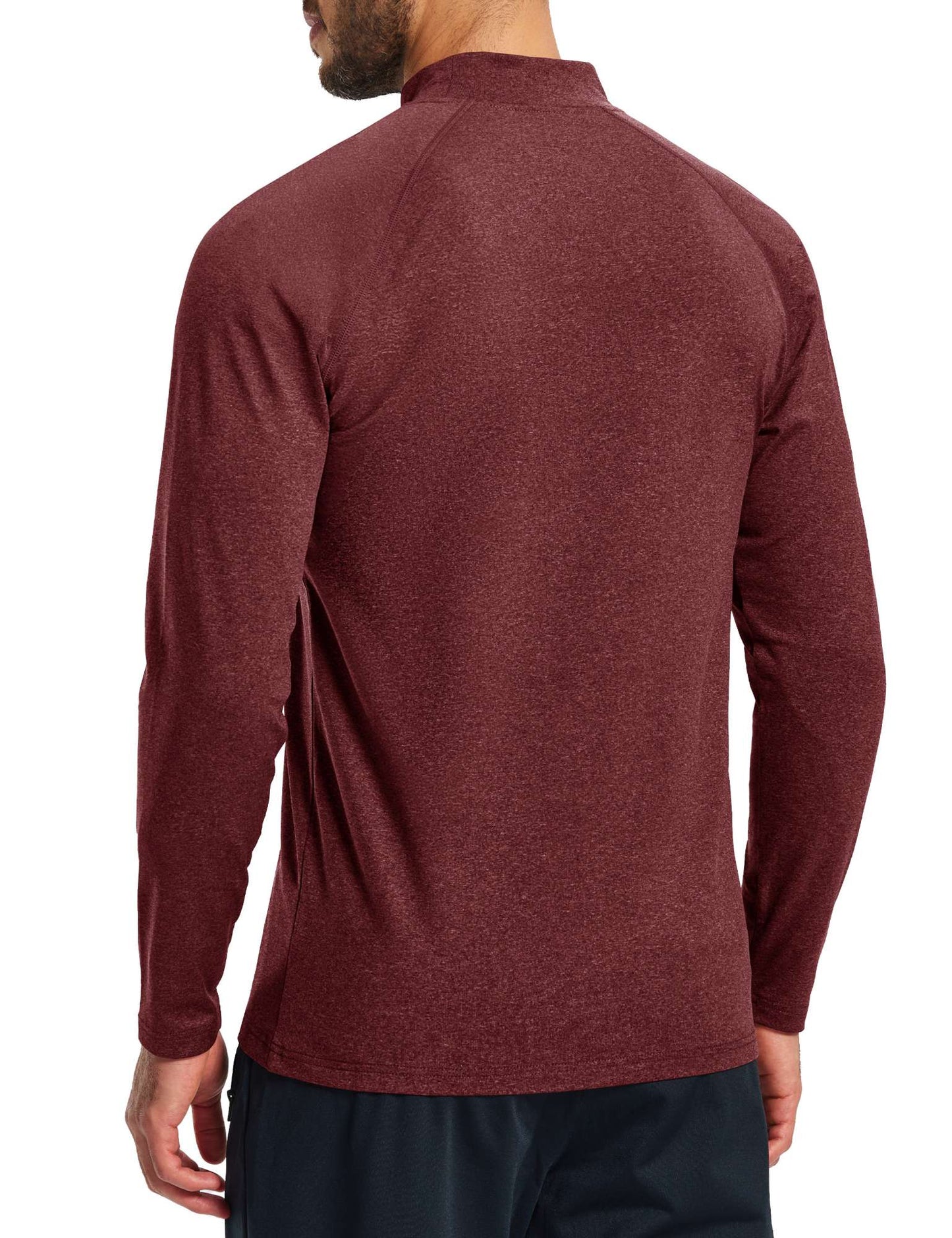 TACVASEN Men's Thermal Shirts Long Sleeve Micro-fleece Fleece Lined Base Layer Undershirts Athletic Warm Winter Workout Top