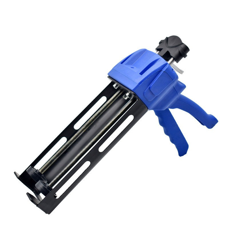 Pistola de Cola de Vedação de Plástico, Tubo Duplo, Cola sem Unhas Auxiliar, Pistola de Cola que Economiza Esforço, Ferramenta de Construção de Vedação