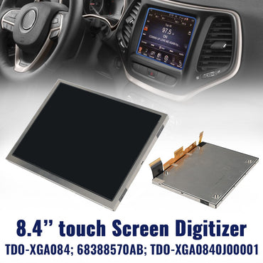 Uconnect 4C 8.4 inch TDO-XGA084 LCD Display For Jeep Grand Cherokee 2018-2024 Radio Navigator TDO-XGA08400001
