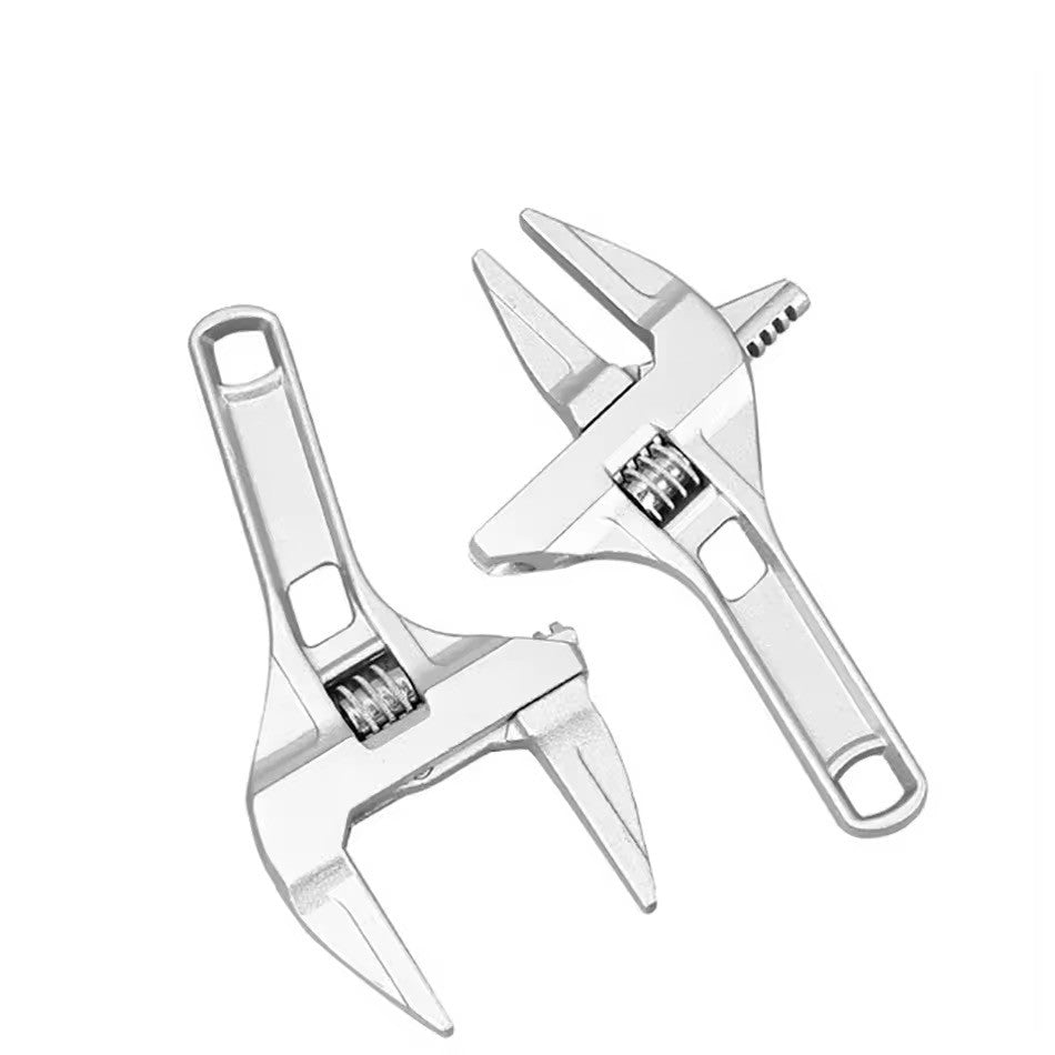 1PC 6-68mm Conjunto Universal de Reparo para Banheiro Ferramentas Manuais Chave de Tubo de Abertura Grande Chave de Porca Chave Inglesa Ajustável Ferramenta de Reparo para Banheiro