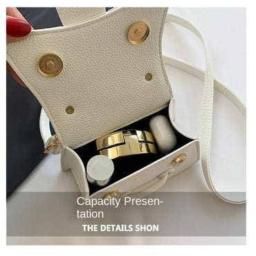 2024 New Fashion Women's Versatile Trendy Casual Mini Crossbody Bag Niche Trendy Shoulder Bag