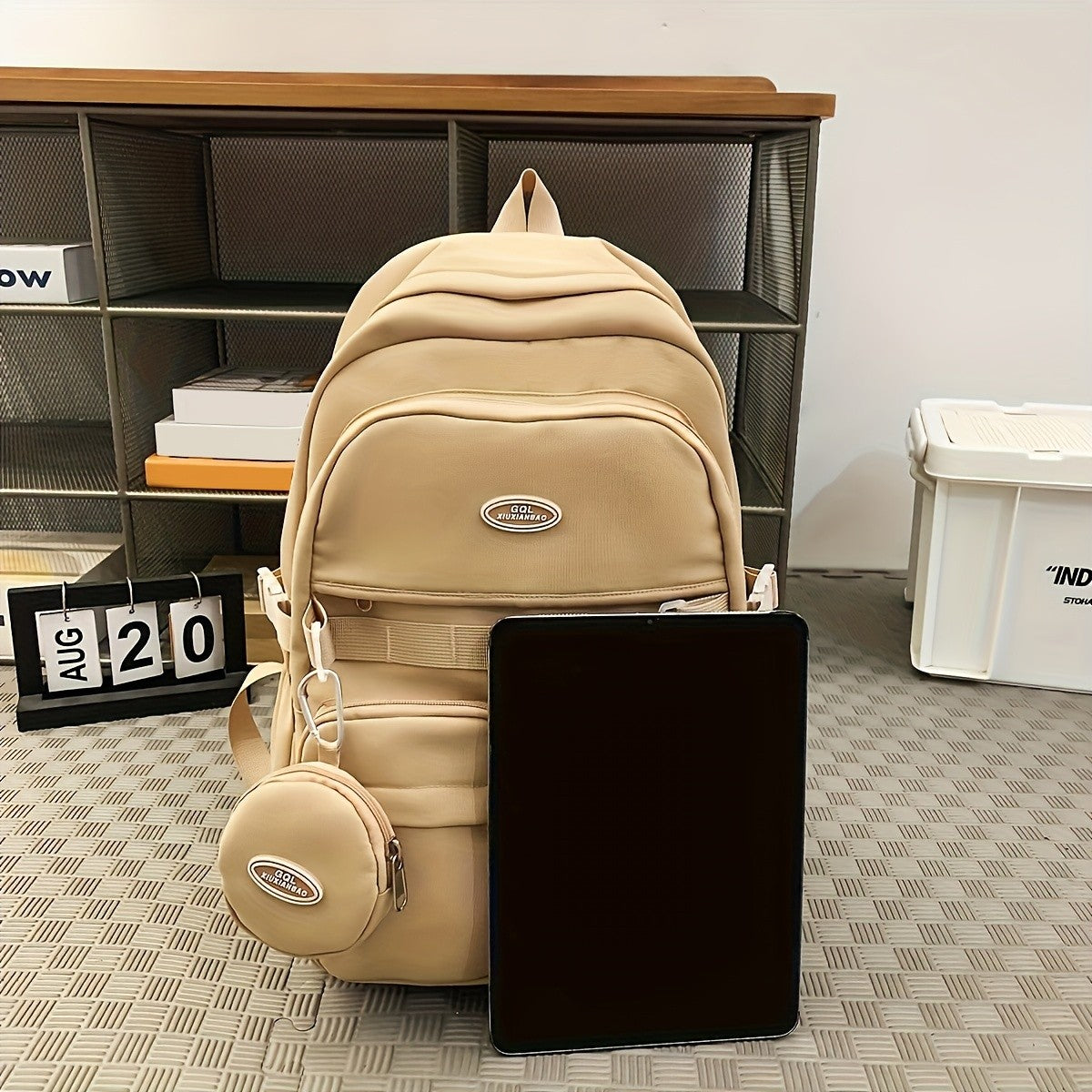 Simple Large Capacity Sports Travel Backpack Junior High School Leisure Backpack Tutorial Bag