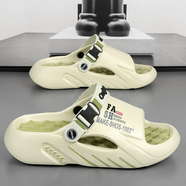 Flip Flops Male Massage Slippers Outdoor Sandals Beach Clogs Indoor Comfortable Soft Slides Men Casual Shoes Women Home Slippers