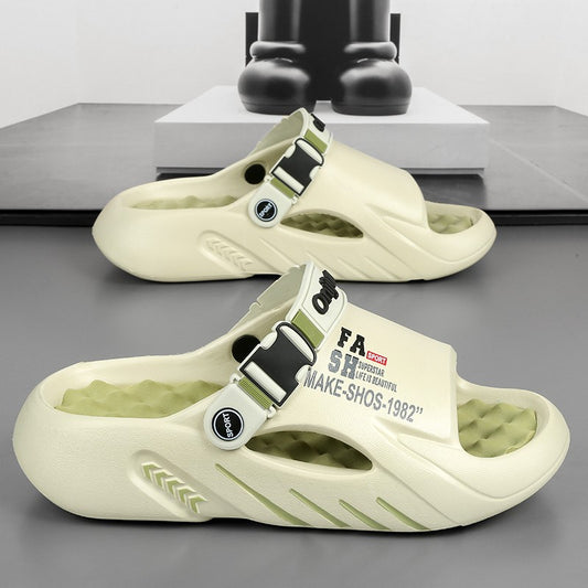 Flip Flops Male Massage Slippers Outdoor Sandals Beach Clogs Indoor Comfortable Soft Slides Men Casual Shoes Women Home Slippers