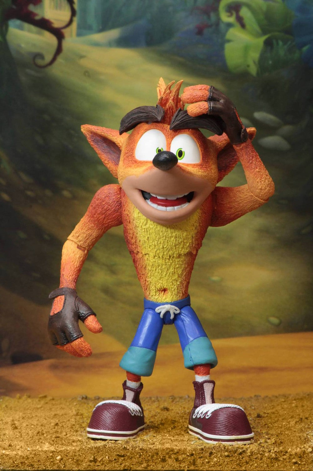 Jogo Crash Figure Crash Bandicoot Sane Trilogy Ação Anime Figura Boneca Decoração Presentes de Halloween