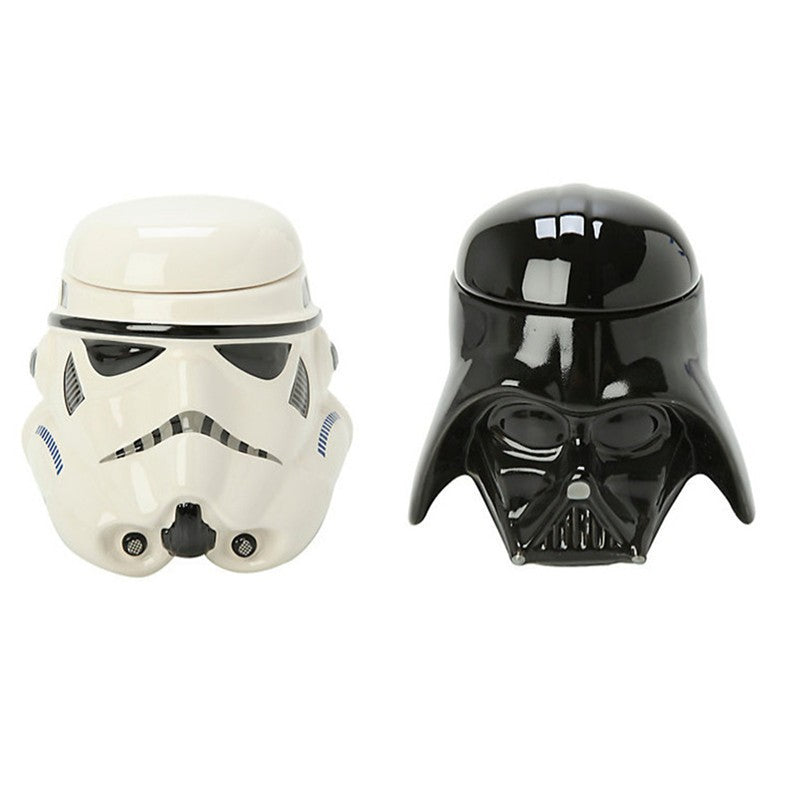 The Mandalorian Mugs Star Wars Creative Mug Electroplated Ceramic Milk Coffee Cups Xmas Anniversary Valentines Birthday Gifts