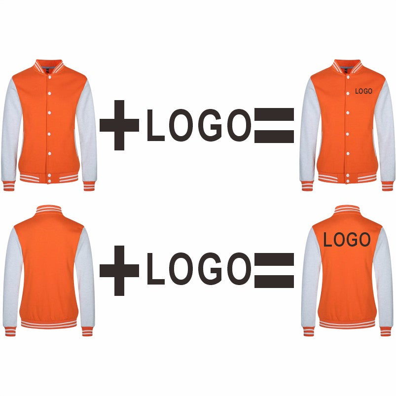 High Quality Baseball Uniforms Warm Jacket All-match Plus Velvet Jacket Custom Printing Embroidery LOGO Costume Varsity Jacket