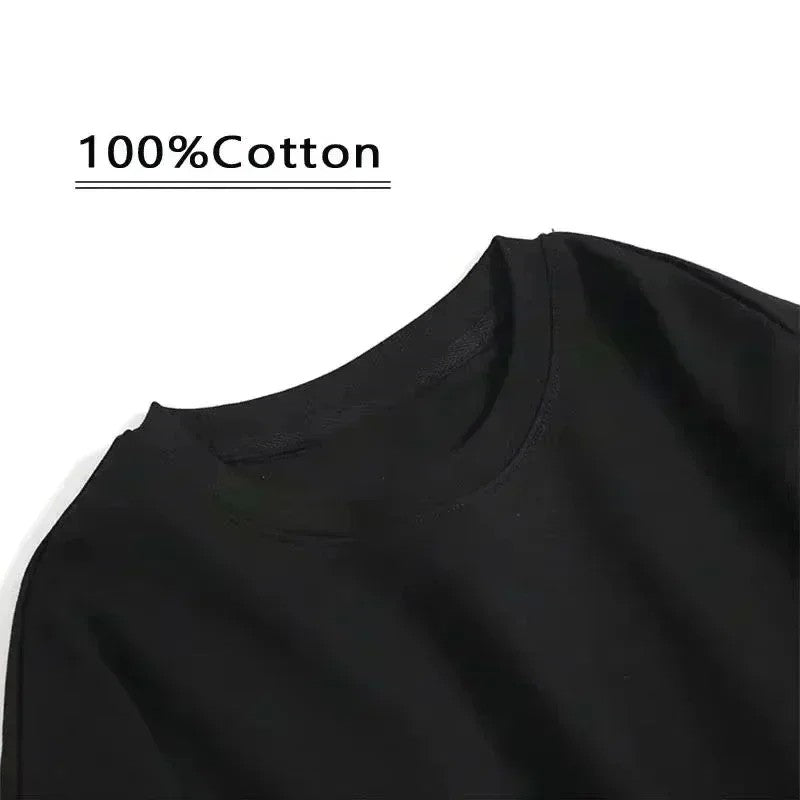 2025 Summer CHCH Cotton T-shirt Base Basic Fashion Solid Women's Short-sleeved Loose White Top Shirt Top 2k Hot