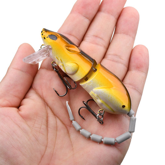 15.5g Mouse Lure Artificial Plastic Mouse Fishing Lure Swimbait Rat Pike Bass Minnow Floatingbaits Fishing Tackle Accessories