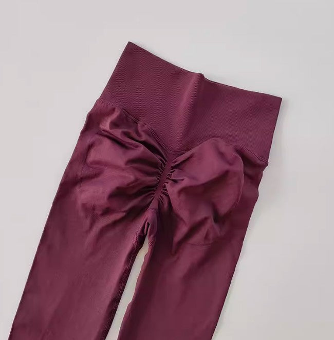 Seamless Sport Yoga  High Waist Pants Leggings Sport See Through Yoga Gym Runnin