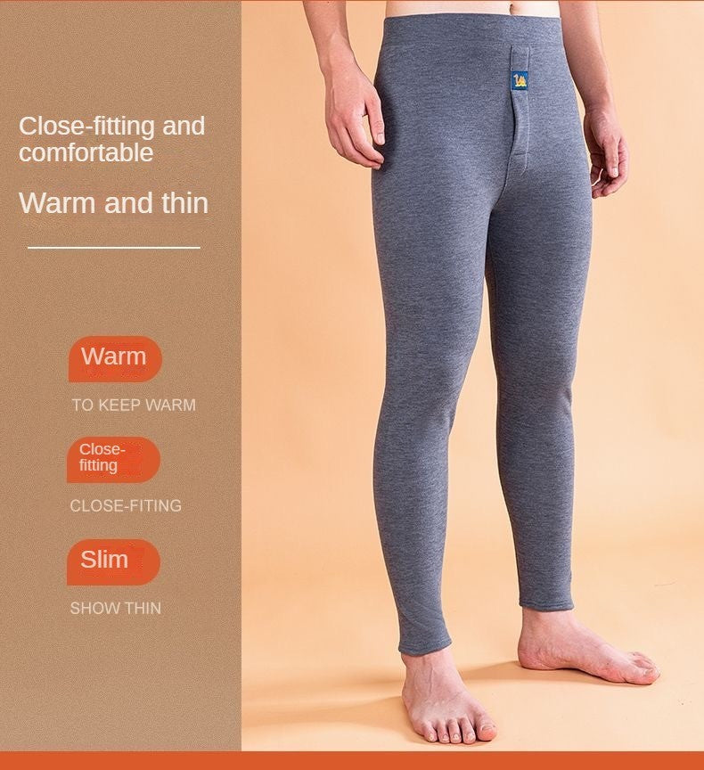 Thermal Underwear Men's Winter Clothes Fleece Keep Warm Pants Soft comfortable Underpants Sleepwear Breathable Thermo Leggings