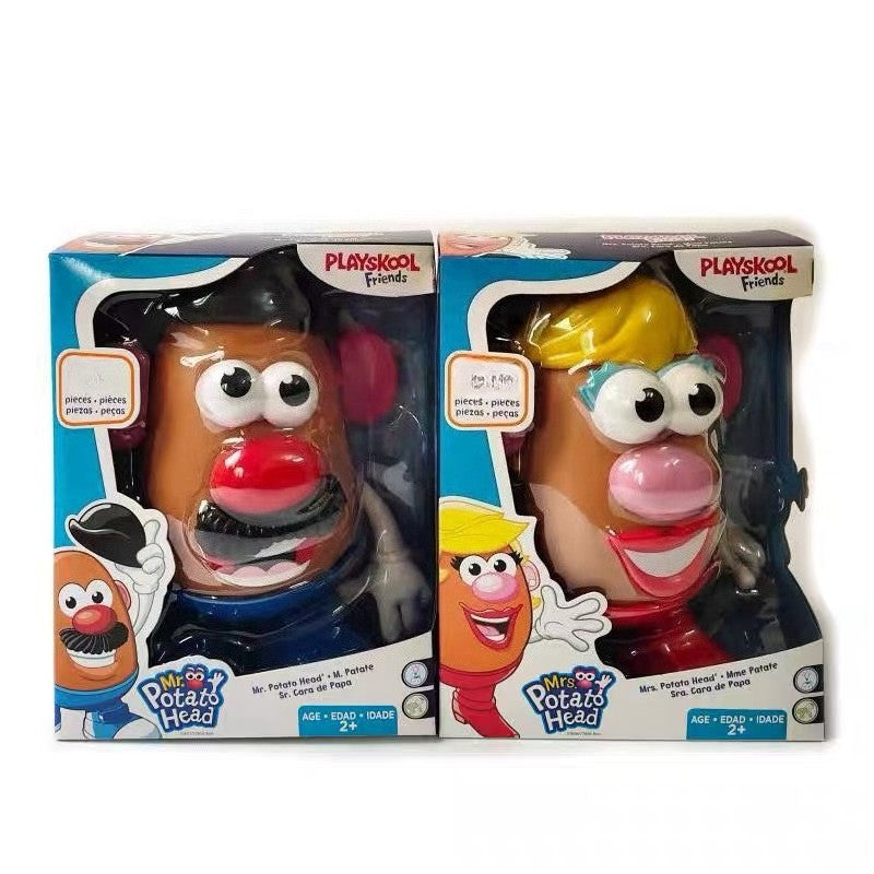 Disney Toy Story Sr. Cabeça de Batata Q Edição Modelo Figura Desenho Animado Criativo de Alto Valor Ornamentos de Mesa de Computador Fofos Presente de Aniversário