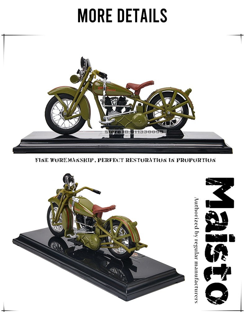 Maisto 1:18 Moto Harley-Davidson 1972 XR750 Moto de Corrida 1962 FLH 1928 JDH Liga Modelo de Moto Coleção de Carrinhos de Brinquedo