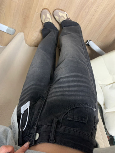 High Waist Wide Leg Jeans Women's Design Sensation Small ence plus Size Loose Drapey Floor-Length Pants Deep Blue