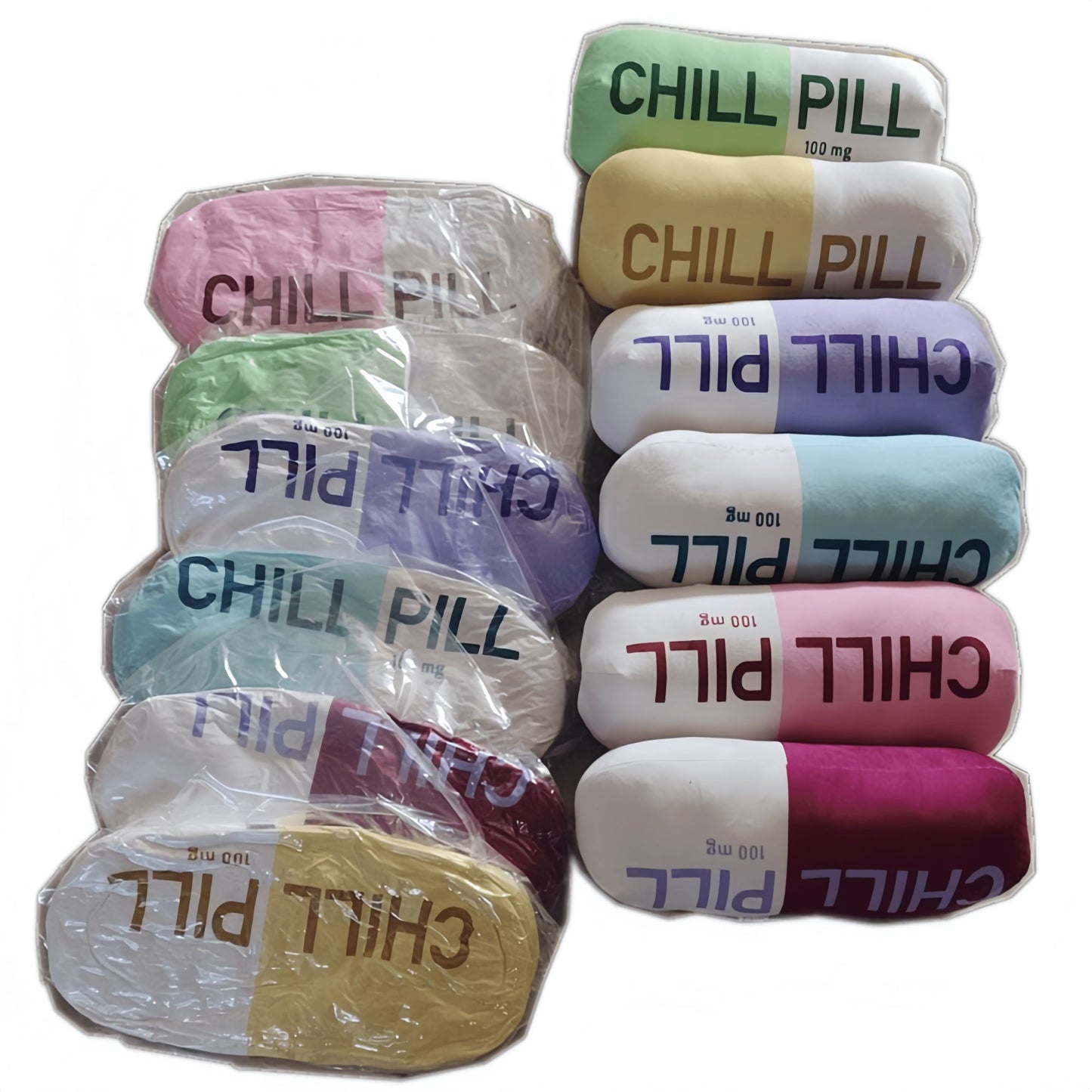 1pc Chill Pill Pillow - Pink Cute Trendy Room DecorAesthetic Throw Pillows.College Dorm Teenager Y2KTeacher Doctor Nurse LawyerS