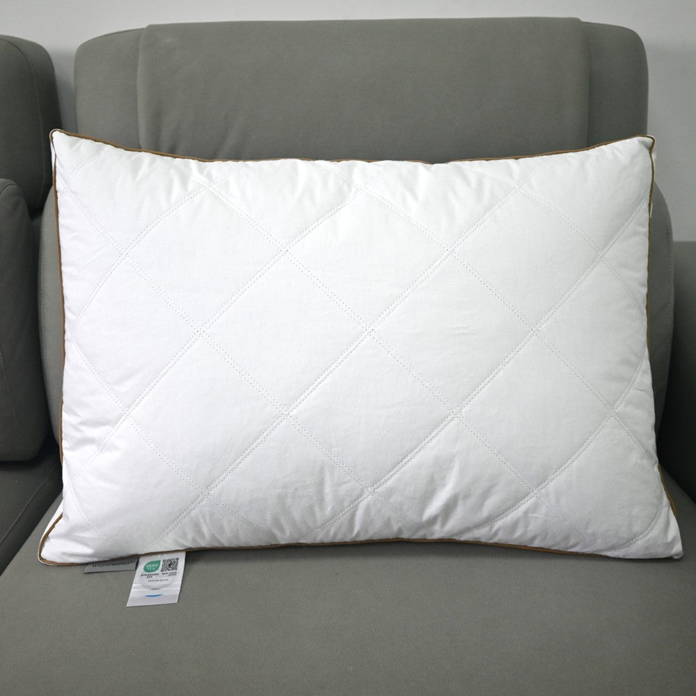 WQSPRING White Pillow Core Home Pillows Washable Pillow Skin-friendly Neck Pillow Cushion Almohadas Dormir ??????? Throw Pillows