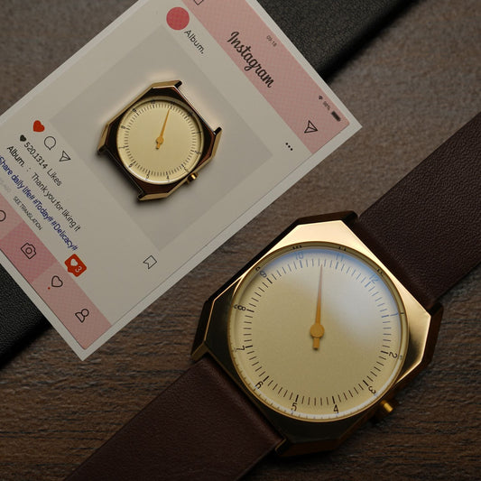 SKU Retro One Pointer Watch for Men - Vintage Style Square Quartz Watch Unique Design Fashion Wristwatch for man men alloy watch