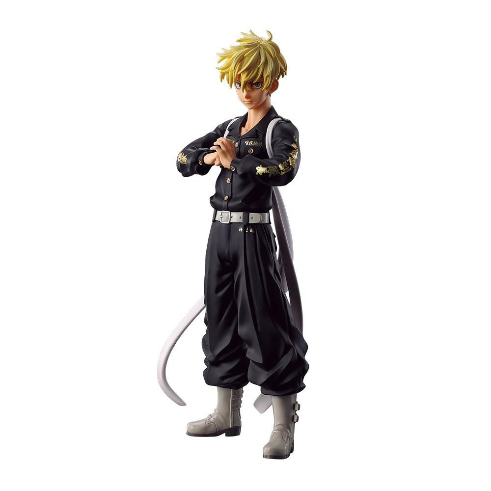 Em estoque Original Banpresto Ichiban Kuji Tokyo Revengers Hanagaki Takemichi Draken Matsuno Chifuyu Mikey Figure Anime Modelo Brinquedo