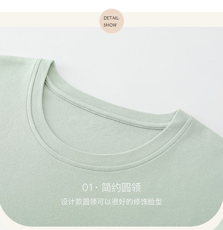 2023 New Men's Nightwear Summer Thin Soft Homewear Youth Boy Short Sleeping Top & Pant Pajamas Set Male Sleepwear Big Size