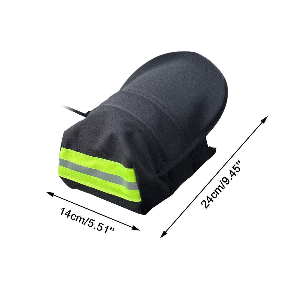 1 Par de Luvas de Guiador para Motocicletas Impermeáveis, à Prova de Vento e com Proteção Solar para a Maioria das Motos, Scooters, ATVs, Motores de Neve