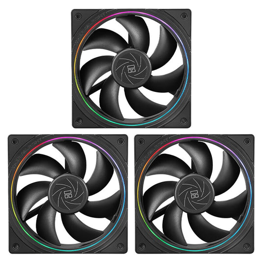 Thermalright TL-S12 120mm HALO Cooling Fan 5V 3PIN ARGB Fan pc gamer 360° exquisite light effect computer Case Fan ventilador