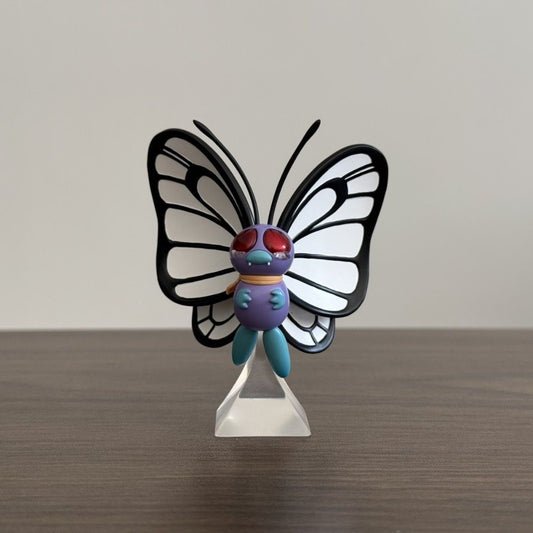 6.5cm/2.56in Anime Pokemon Figure Butterfree Action Figures Pvc Collection Model Toys for Children Gifts