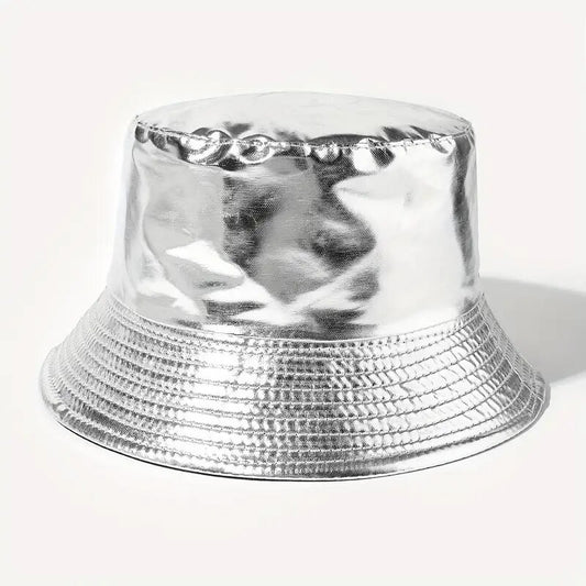 New Reversible Waterproof Bucket Hat For Women Rain hat Fishing Dot Caps Hat Two Side Cap Female H3