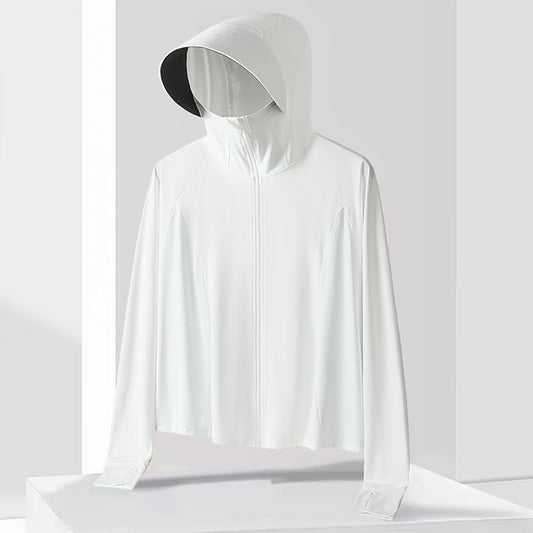 Neutral Hooded Sports Running Jacket Lightweight Quick Drying Suitable Outdoor Running Fitness Travel Commuting Sun Protection