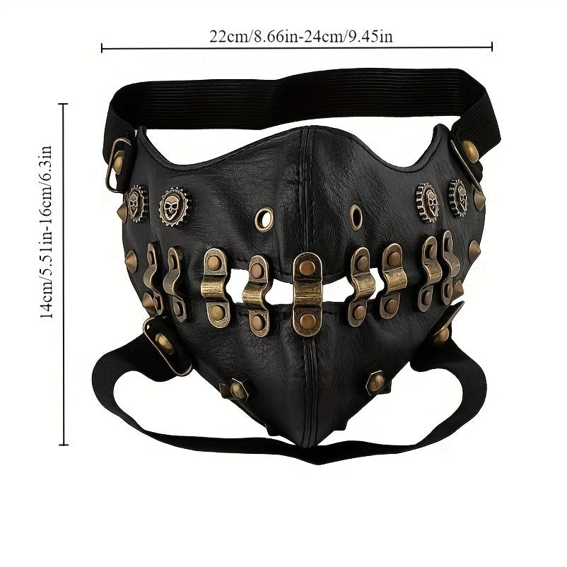 New steampunk party motorcycle mask personality cool exquisite Halloween Easter adult motorcycle cosplay anime dress up ornament