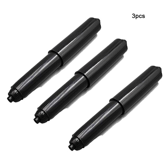 1/3PCS Replacement Toilet Roll Paper Shaft White Plastic Toilet Roll Holder Roller Spindle Insert Spring For Bathroom Accessory