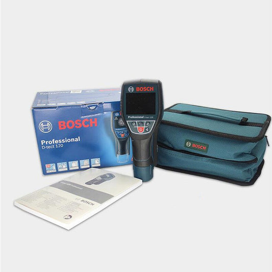 BOSCH D-TECT 120 Metal Detector Scanner Professional Digital Display Wall detector Stud Finder for Cable Water Pipe Wood Metal