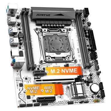 Computador Gamer ARGB X99 LGA 2011-3 Placa-Mãe XEON Intel E5 2620 2666 2670 2678 V3 V4 suporte para Memória DDR4 RECC NON-ECC NVME