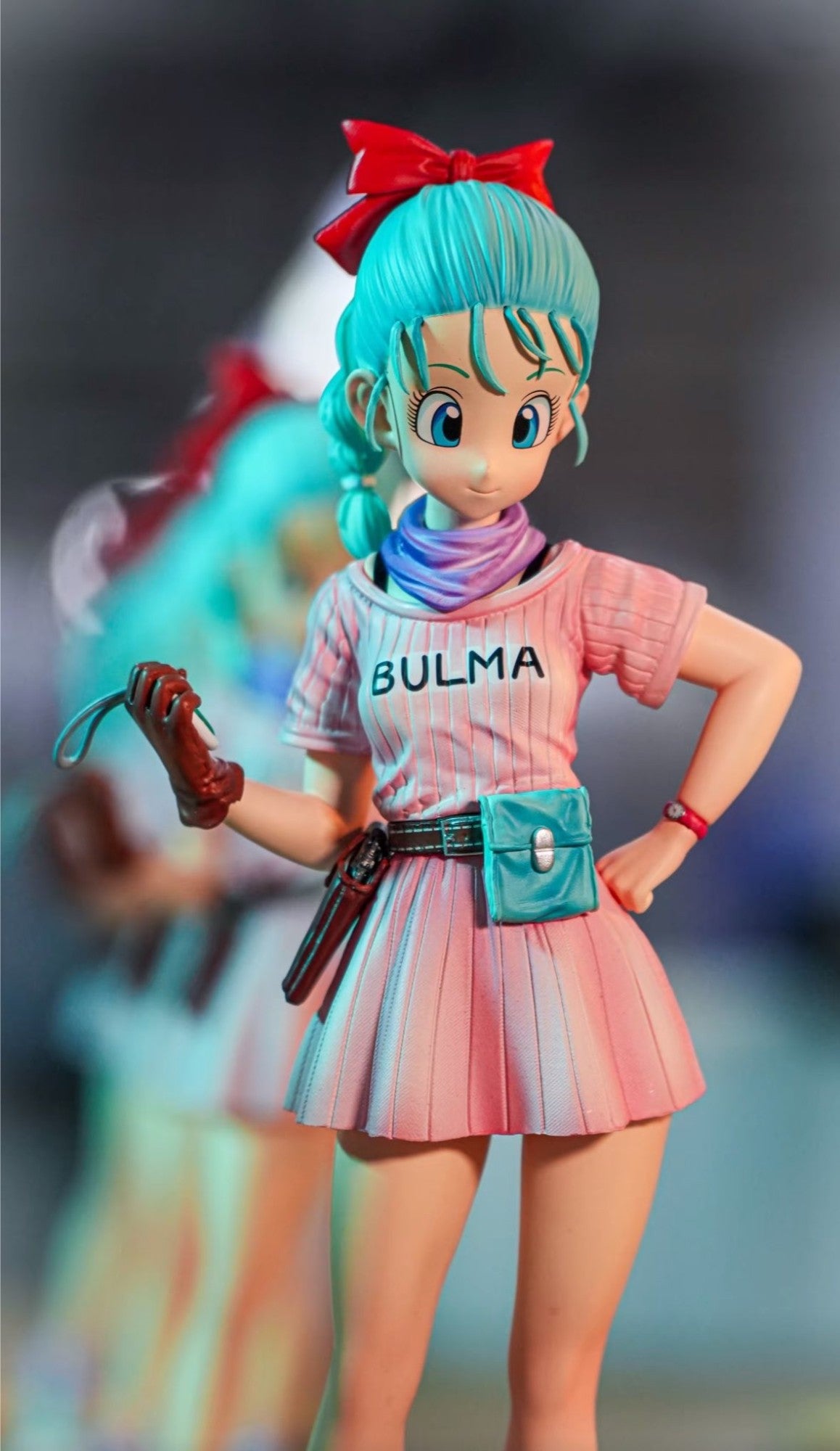 In Stock 30cm JT Studio Bulma Figure Dragon Ball Anime Figure Childhood Series PVC Statue Collection Model Ornament Gift Toy