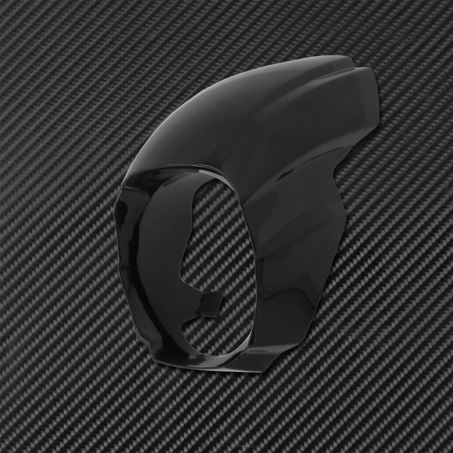 Capa Carenagem Farol Dianteiro Brilho Preto/Preto Fosco Para Harley Softail Breakout FXBRS FXBR Modelos 2018-2022 2023