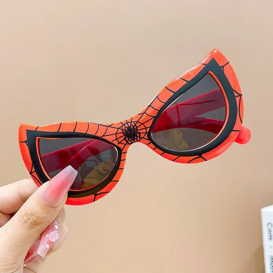 Marvel Avengers Cartoon Plastic Flexible Frame Sunglasses Spider-Man Iron Man Captain America-Kids Eyewear Toy Festival Gift