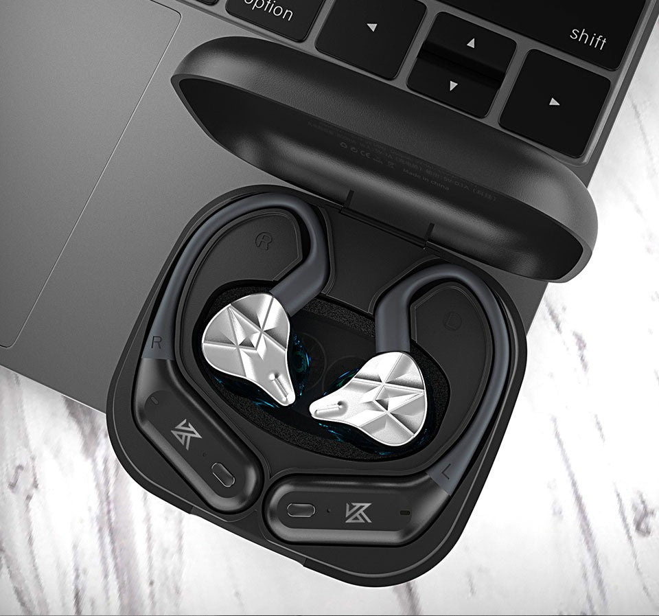 KZ AZ09 Pro True Wireless Headphones Bluetooth-Compatible 5.2 Upgrade Cable Wireless Earplugs Headset Noice Cancelling Earphones