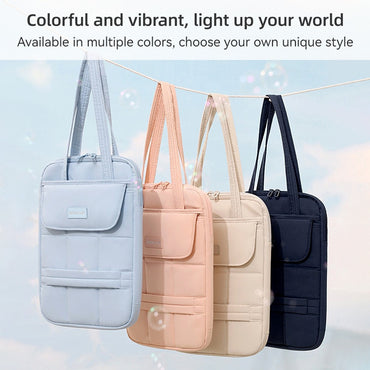 2025 new style Laptop Shoulder Bag Multi-purpose Tote Bag Simple Commuter IPad Protective Bag Handbag for business trave