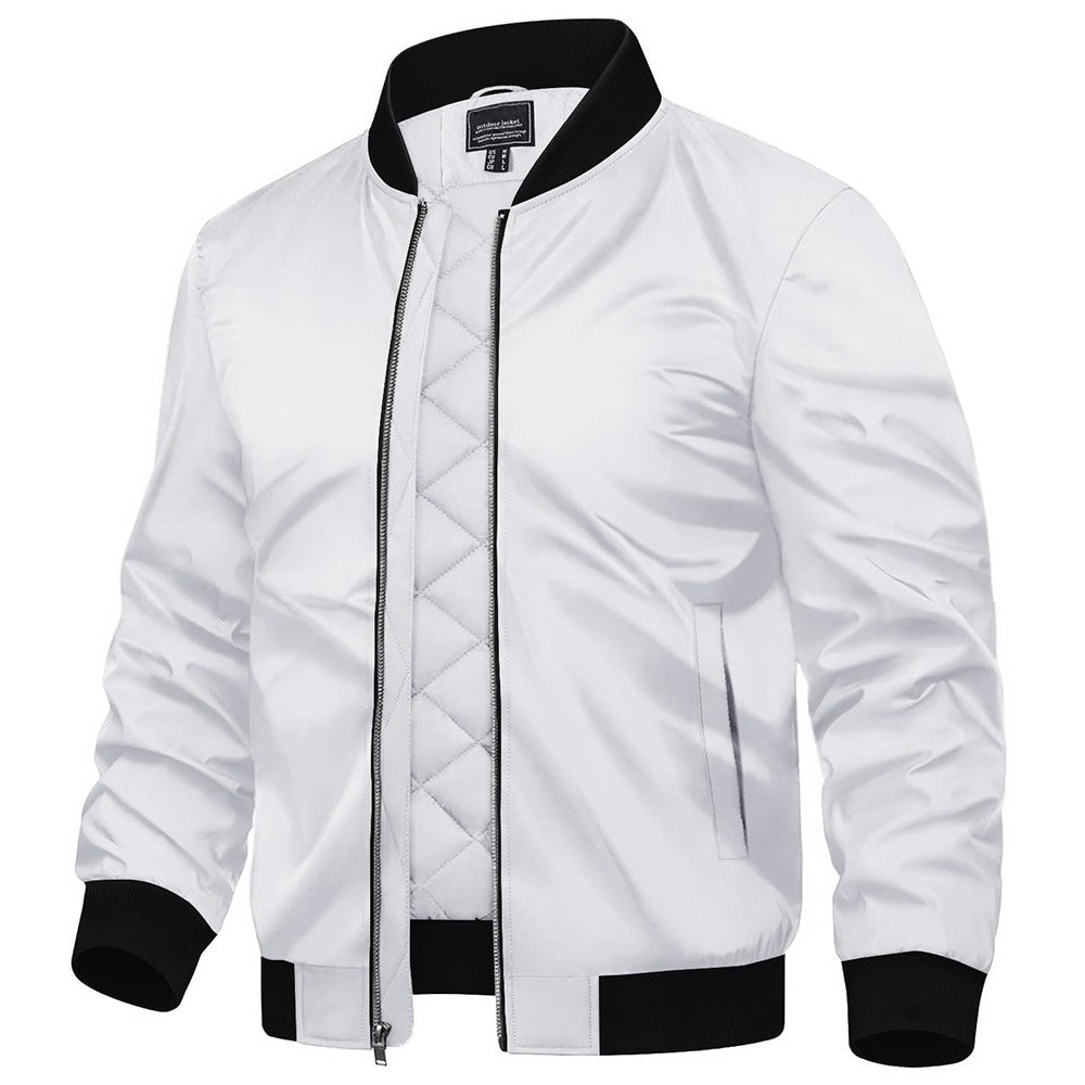 TACVASEN Winter Bomber Jackets Mens Padding Thick Warm Pilot Jacket Outdoor Windproof Waterproof Hiking jacket Windbreaker