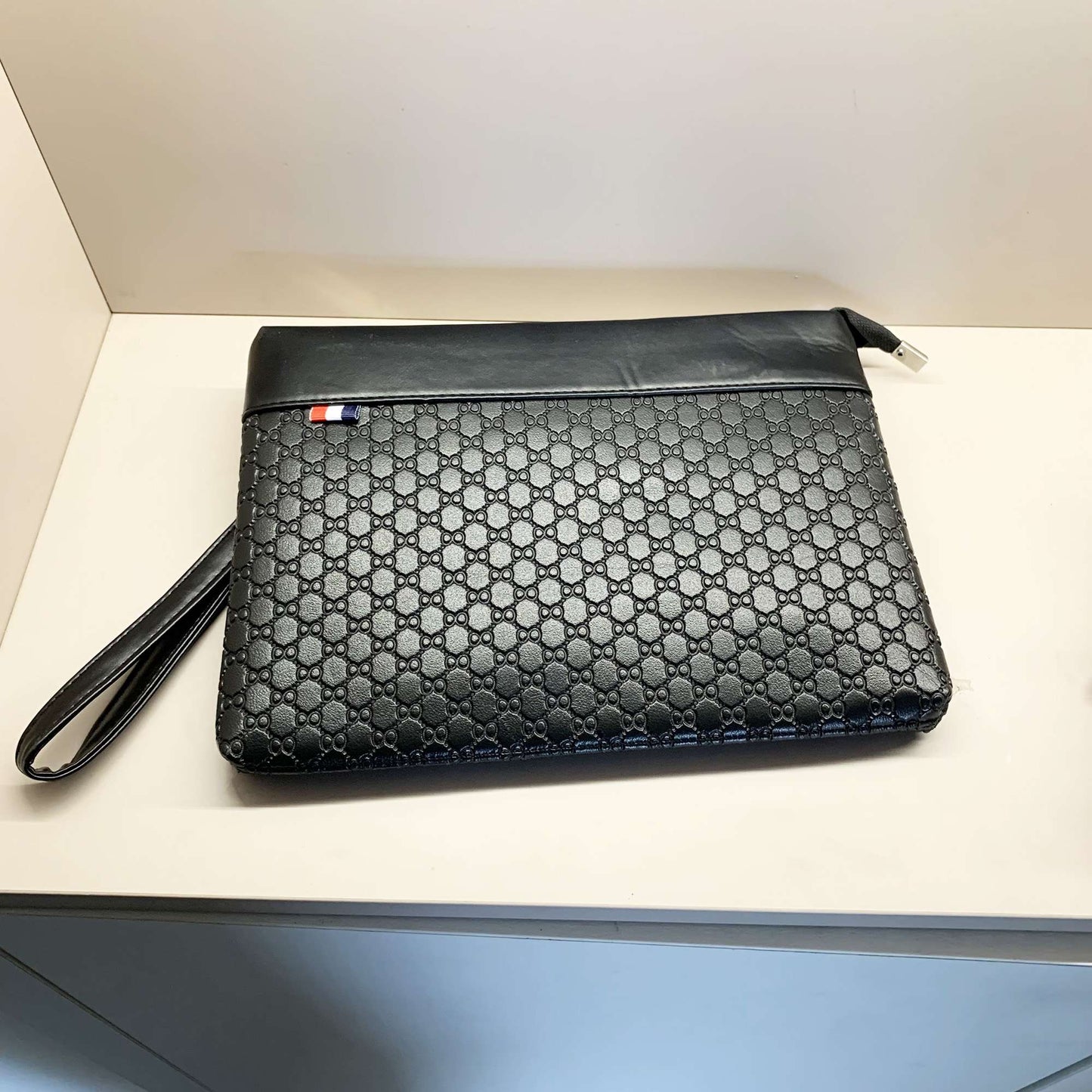 Luxury Designer Men's Clutch Bag High Quality PU Leather Day Money Pouch Casual Male Passport Cardholder Case Phone Handbag