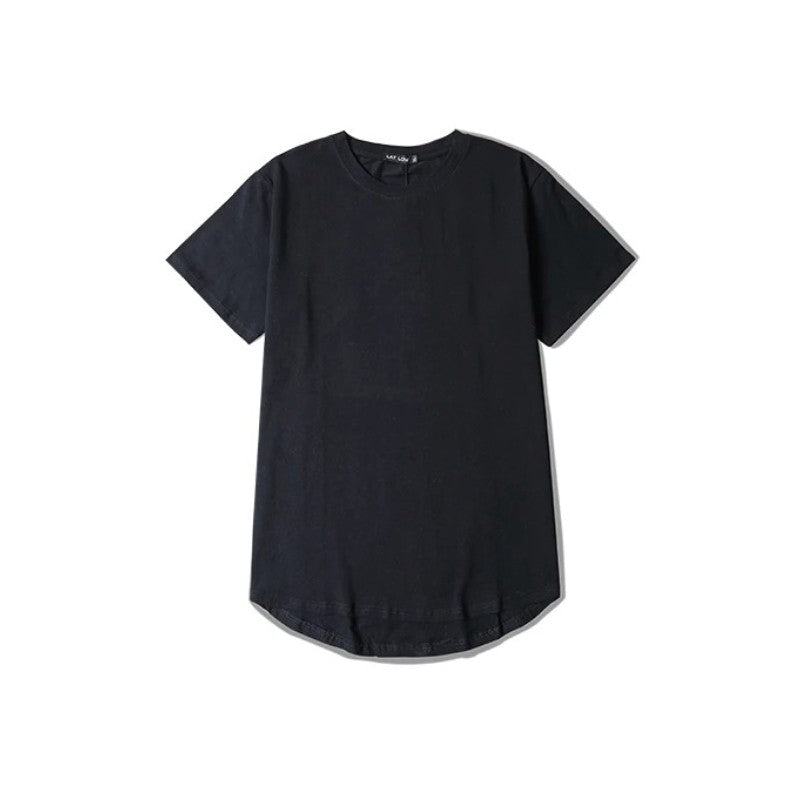 2025 MRMT High Street Arc Hem Mens T Shirt High Quality Cotton Men T-Shirt Lengthened Over Size Man Tops Tees For Male Tshirt