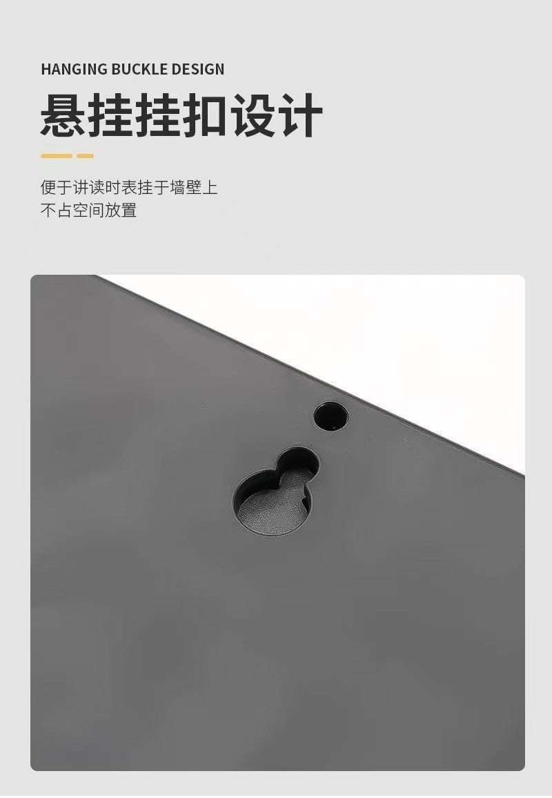 Fashion Design English Display Office Learning Reading Timer LED English Letter Display Reading Time Table