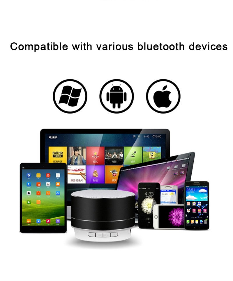 Caixa De Som Bluetooth Sem Fio Portátil Mini Alto-falante Blutooth Para Subwoofer Defletor Áudio Viva-voz Bocina Baffe