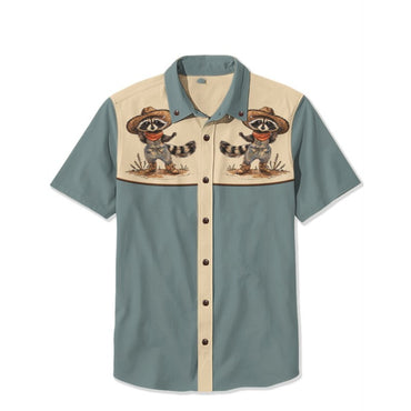 Men's Shirt Summer Casual Fashion Men Short Sleeved Shirt Loose Hawaiian Shirt Mens Casual Top Ropa Hombre Camisas Para Hombre