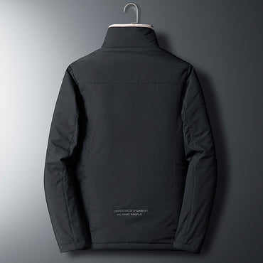 Men 2025 Winter Windproof Warm Thick Fleece Jacket Men Fashion Casual Coat Men Autumn Brand Outwear Outdoor Classic Jacket Men