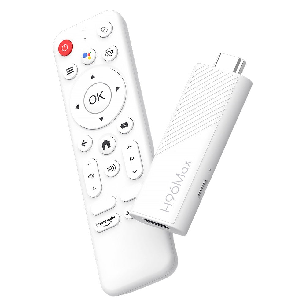 2025 Novo H96 MAX H313 Mini TV Stick Android 14 Smart TV Box 2GB 16GB Wifi6 BT 4K HD Google Voice Media Player 2.4G 5G TV Stick
