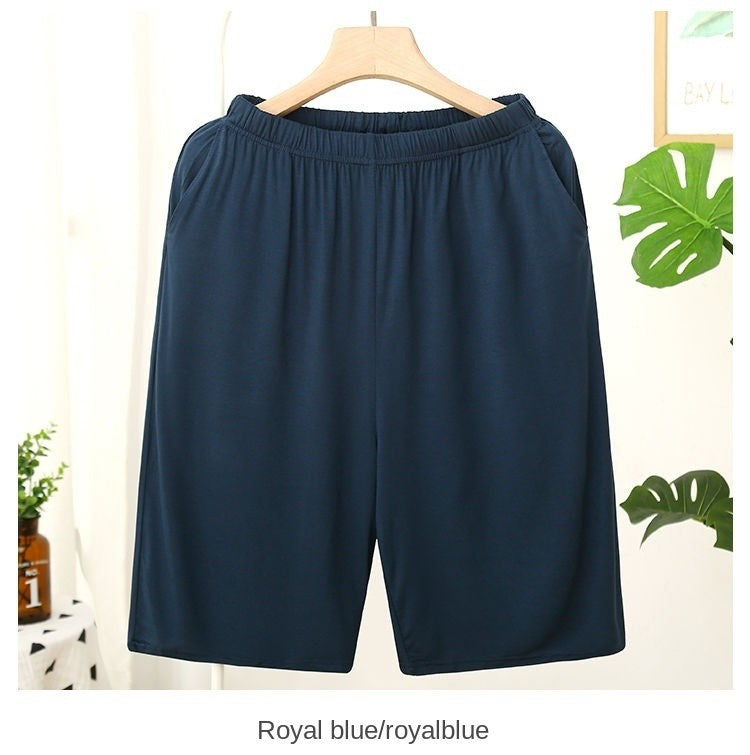 Homme Short Mens Jogging Casual Sweatpant Men size 6XL Breathable Home shorts Beach Solid Cotton Shorts Men Striped Panties