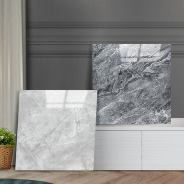 10/20pcs PVC Imitation Marble Floor Stickers Self-adhesive Wall Stickers Waterproof Bathroom Living room Moden Decoration Decals